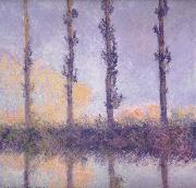 Claude Monet fFour Trees oil painting reproduction